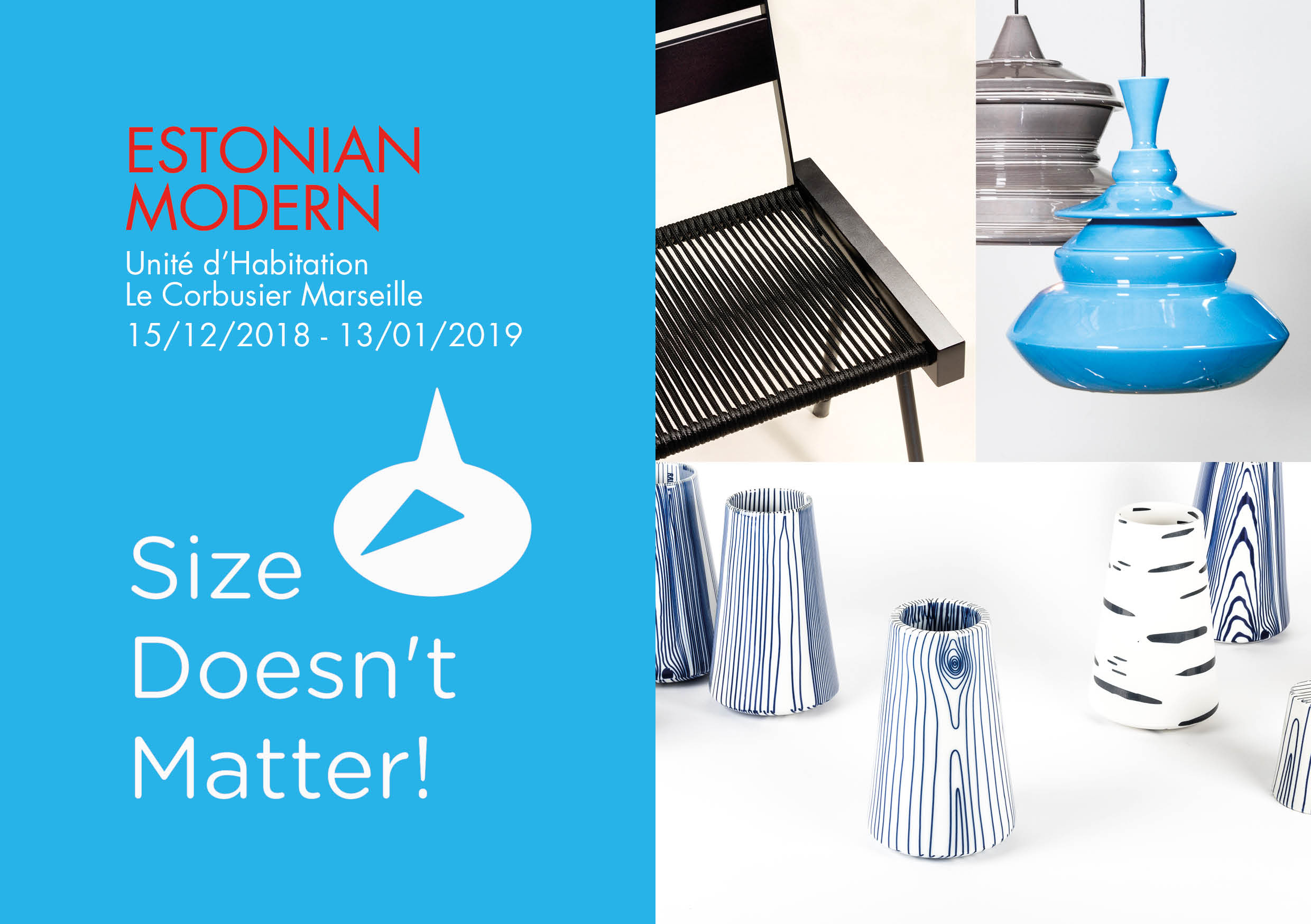 Size Doesn't Matter ! - Flyer de l'exposition