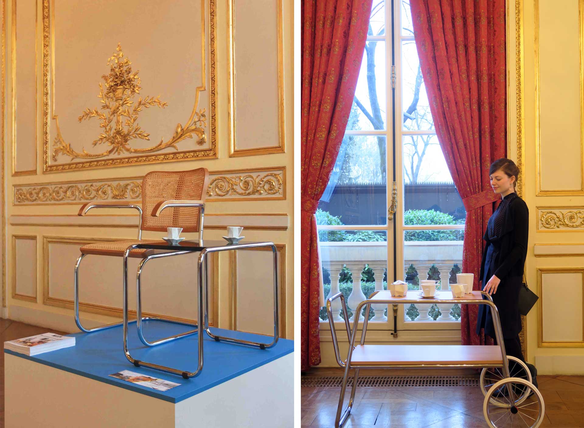 Crafted Bauhaus - podiums et cartels d'exposition