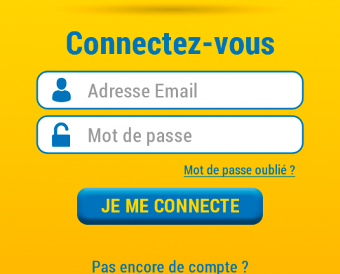 Application Delko&Moi - Écran de connexion